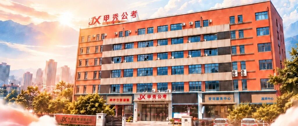 贵阳考公考编培训丨就选甲秀公考吃住学一体基地班配图